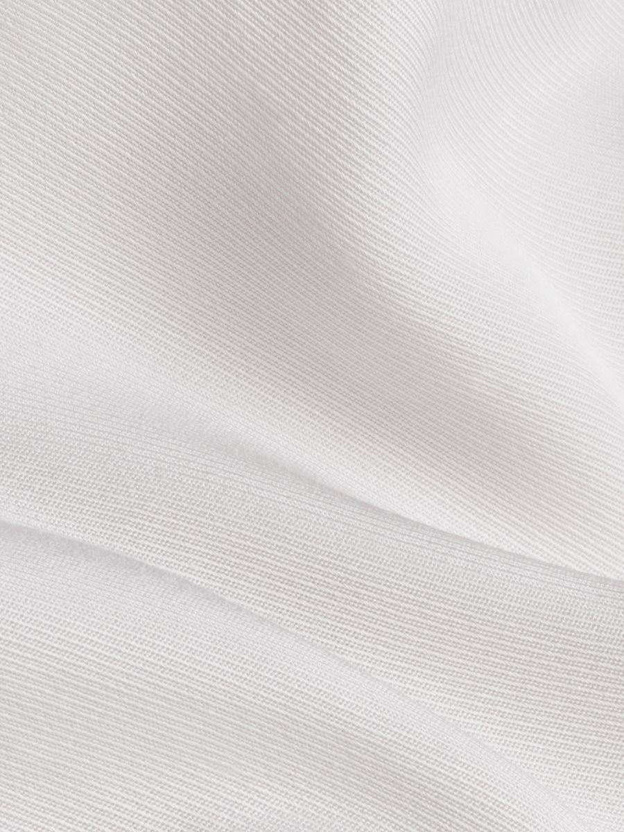 Brizo 竹斜纹衬衫 - 白色